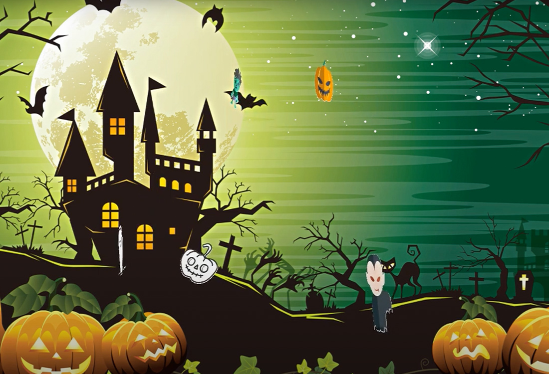 紙アプリ ハロウィン版